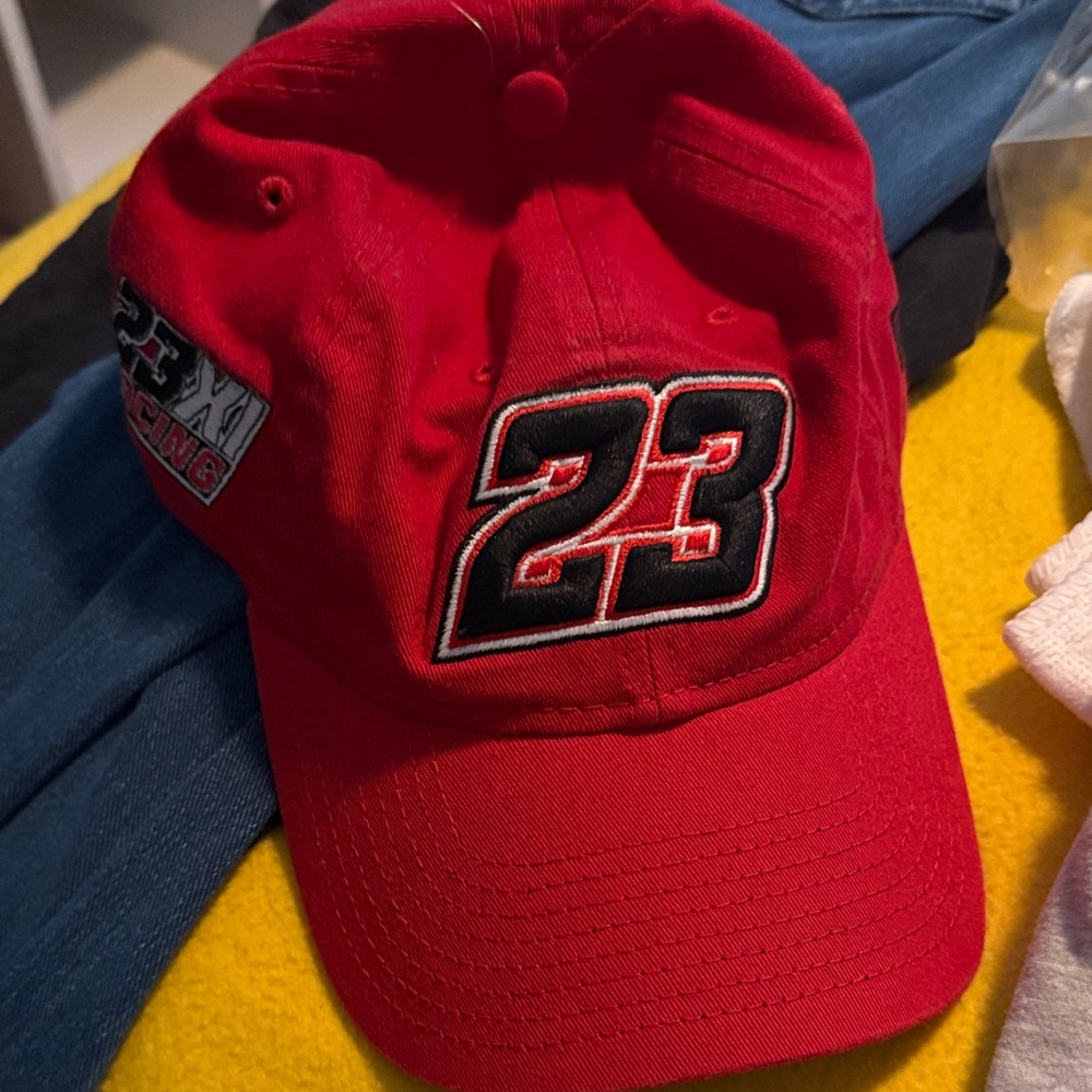 New Era Red Cap 23 XI RACING ONE SIZE BALL 9 twenty NASCAR cup adjustable